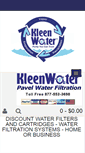 Mobile Screenshot of kleenwater.com